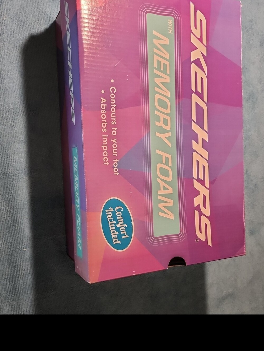 Skechers size 10 Women's Lavender and Pink Slip-On Athletic Sneakers - Picture 11 of 12